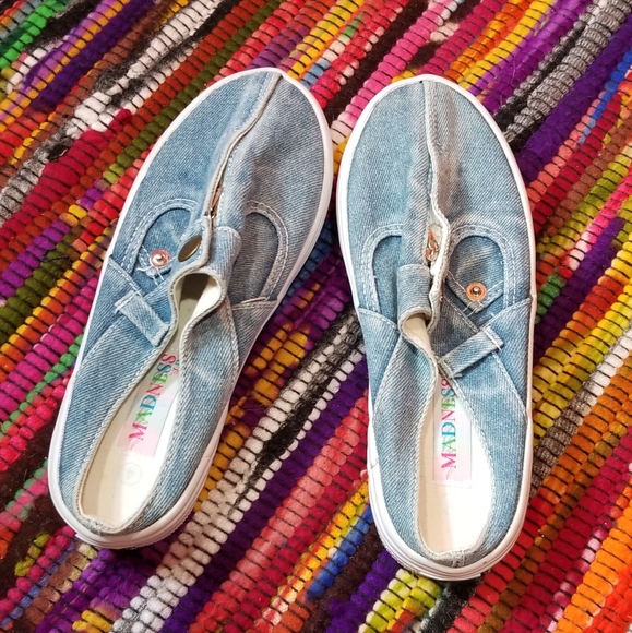 MADNESS JR Other - Madness Jr Denim Sneakers Size 3/4